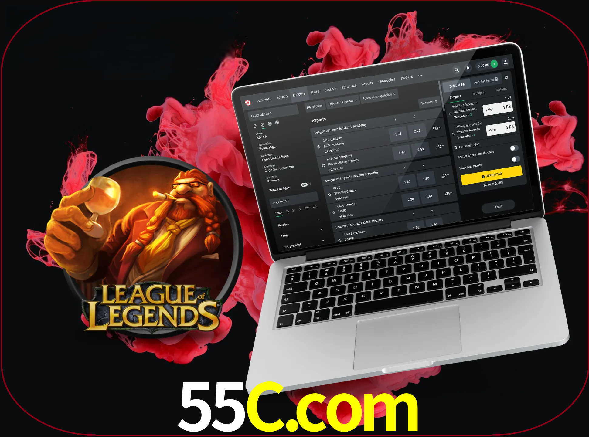 Se é um fã deste jogo, muitos torneios fantásticos que o vão surpreender estão disponíveis no 55c.